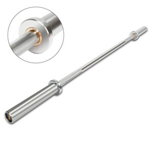 Image of steel barbell from Reymma Fitness basic gym equipment