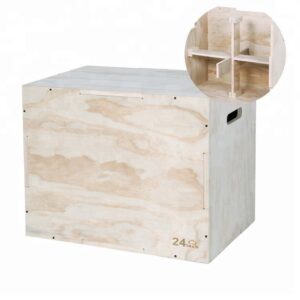 3-In-1 Wood Plyo Jump Box from Reymma Fitness basic gym equipment
